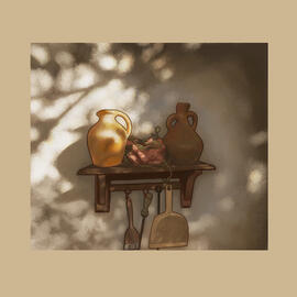 saturday garden (2019, medibang paint pro)